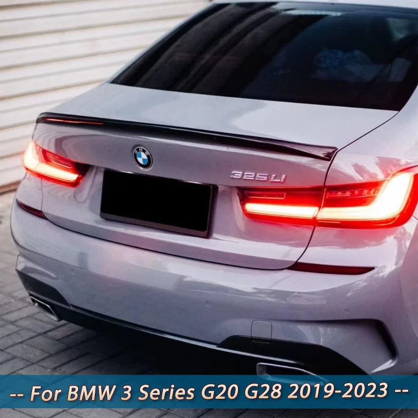 MP стиль Автомобильный задний спойлер для багажника сплиттер крыло хвост