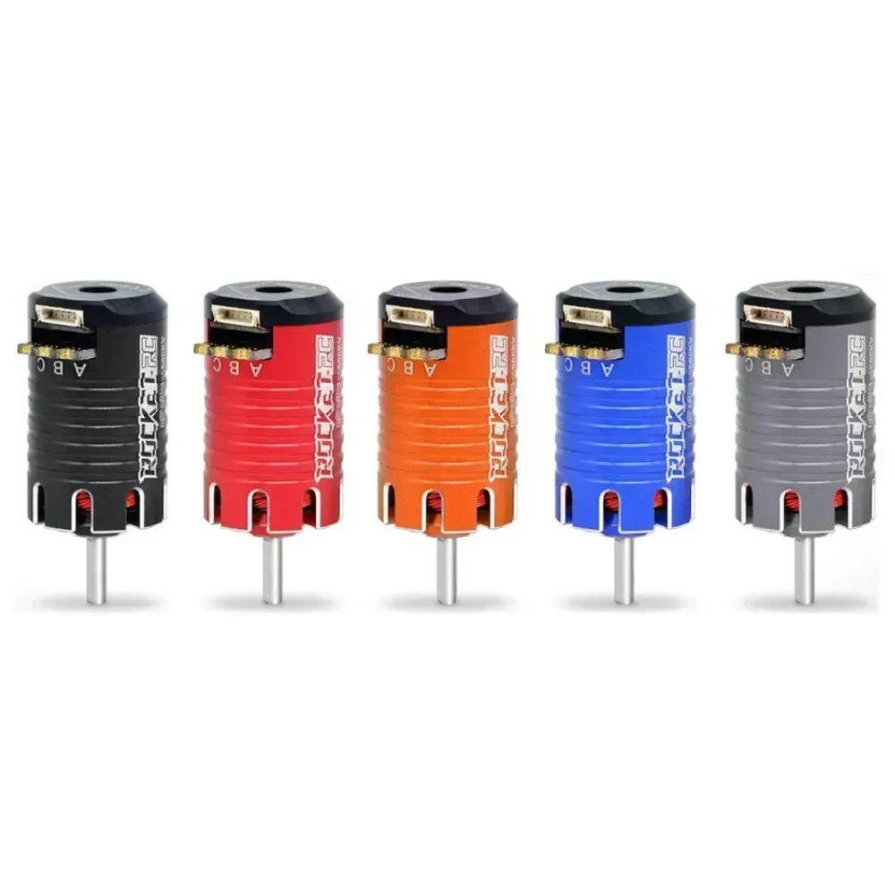 Бесщеточный двигатель Rocket-RC MINI 1525 датчик 13 5 т 17 21 25 для радиоуправляемого