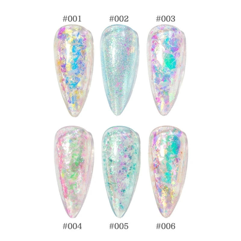 

Nail Glitter Sequins Sparkles Winter Opal Paillette Flakes Powder For Nail Art Drop Shipping