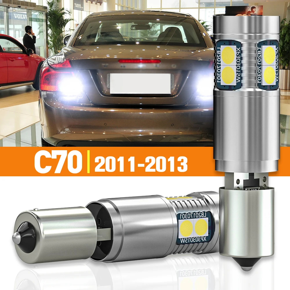 

2pcs LED Reverse Light For Volvo C70 2011 2012 2013 Accessories Canbus Lamp