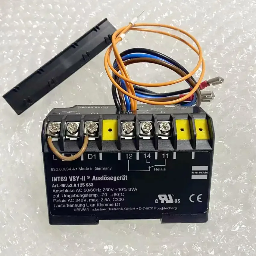 Модуль защиты температуры компрессора KRIWAN INT69 VSY-ii 52A125S33