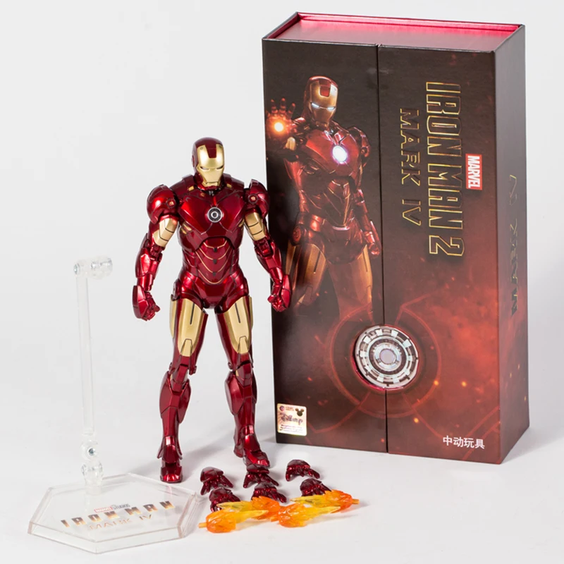 ZD игрушки Железный человек Марк IV MK4 экшн-фигурки отличная модель подарок