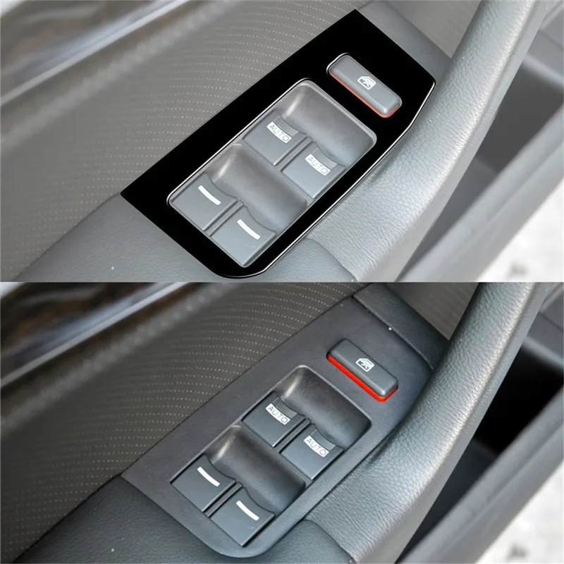 Черные наклейки на фортепиано из АБС-пластика для Honda Acura TL 2004 2005 2006 2007 2008