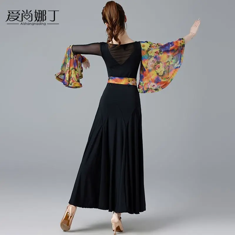 Платье для современного танца новое профессиональное платье вальса