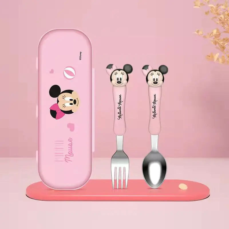 Набор детских вилок и ложек Холодное сердце из трех предметов