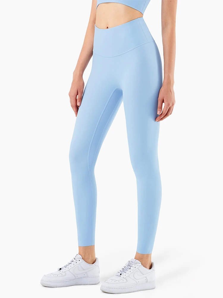 

Yoga Leggings Woman High Waist Fitness Pants Anti-roll Edge Sport Trousers Woman Gym Pants Female Running Training Clothing