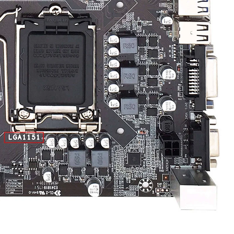 Материнская плата для майнинга BTC B250 с VER010X PCIE Riser 12 слотов видеокарты LGA 1151 DDR4 USB3.0