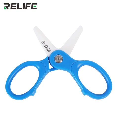 Компактные изолированные керамические ножницы Relife RL-102A, не проводящие, без протечек