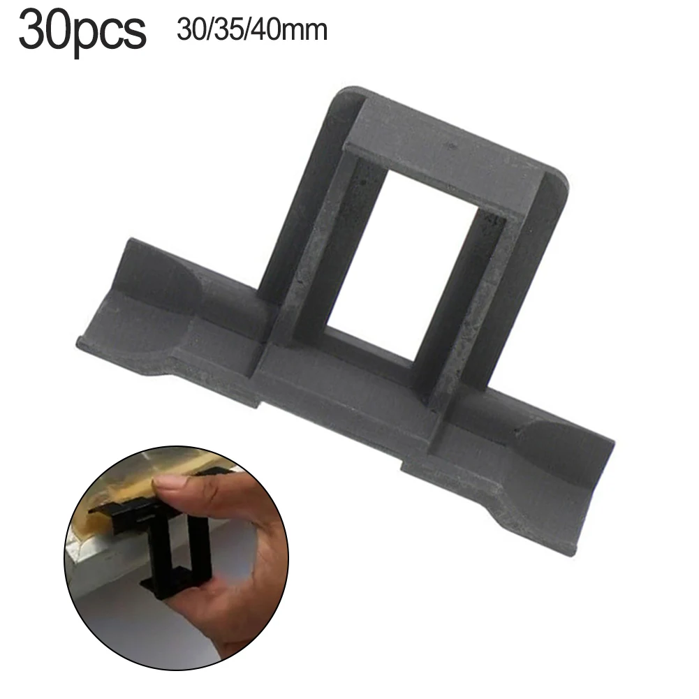 

30 Piece Solar Panel Water Channeling Clip Pack Automated Cleansing Power Output Boosting Long Lasting Outdoor Use Suitable