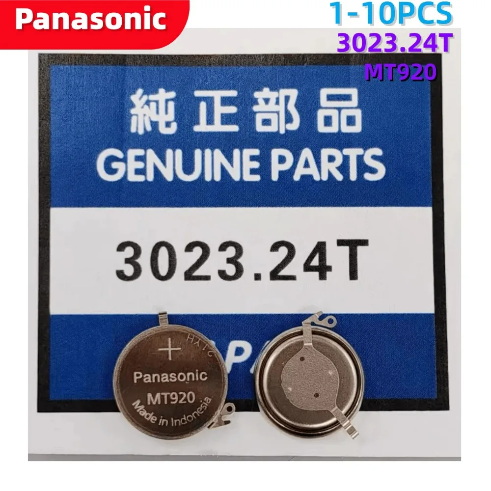 Фото Оригинальная перезаряжаемая батарейка Panasonic MT920 3023-24T 1.5V для часов, совместимая с 3023-44Z, 5M54, 5M62, 5M63, 5M65, 7L22, YT57, YT58 №2