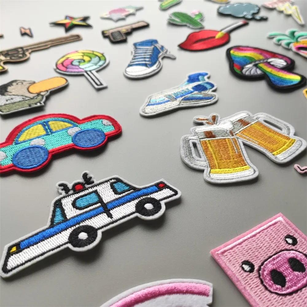Вышитые значки для одежды рюкзака 46 стилей | Дом и сад