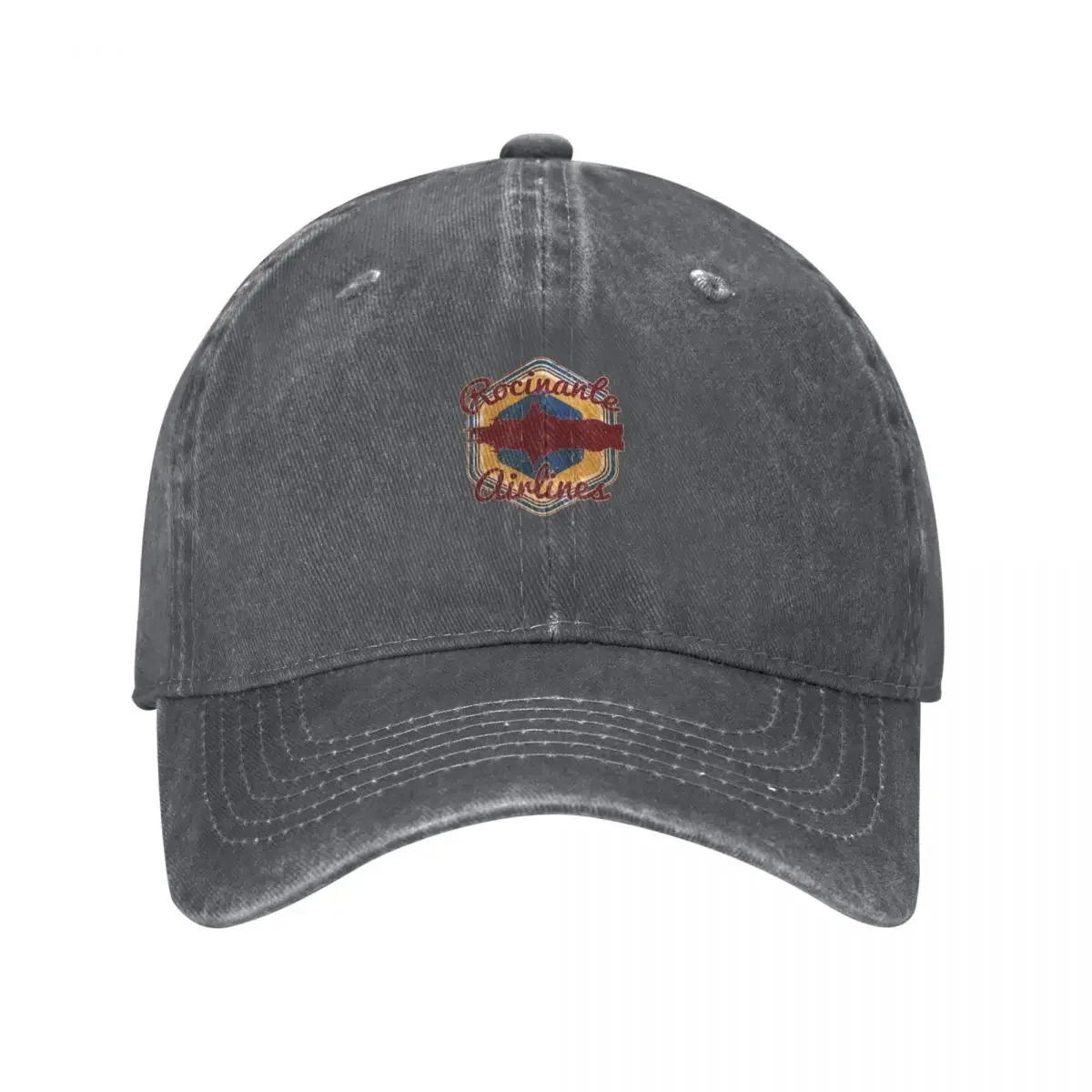RO.CIN.ANTE AIR.LINES DISTRESSED BADGECap Бейсбольная кепка Винтажная шляпа большого размера Шляпы