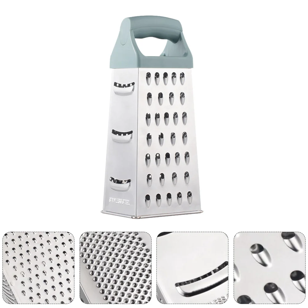 

Grater Slicer Vegetable Kitchen Fruit Shredder Cheese Lemon Box Butter Sides Metal Spiralizer Stainless Steel Mandoline Onion