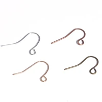 100pcs alloy hypoallergenic earring hooks 21x19mm goldsilverantiquebronze color diy jewelry making handcrafted accessories