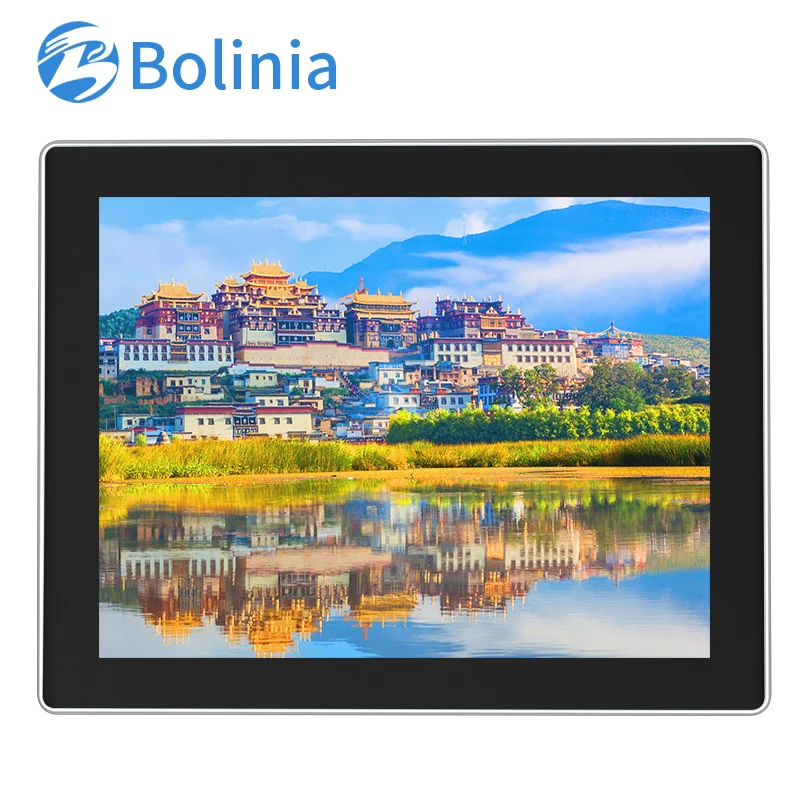

Wholesale price 17 inch monitor lcd touchscreen 1280*1024 Android all in one pc ip65 waterproof industrial desktop pc