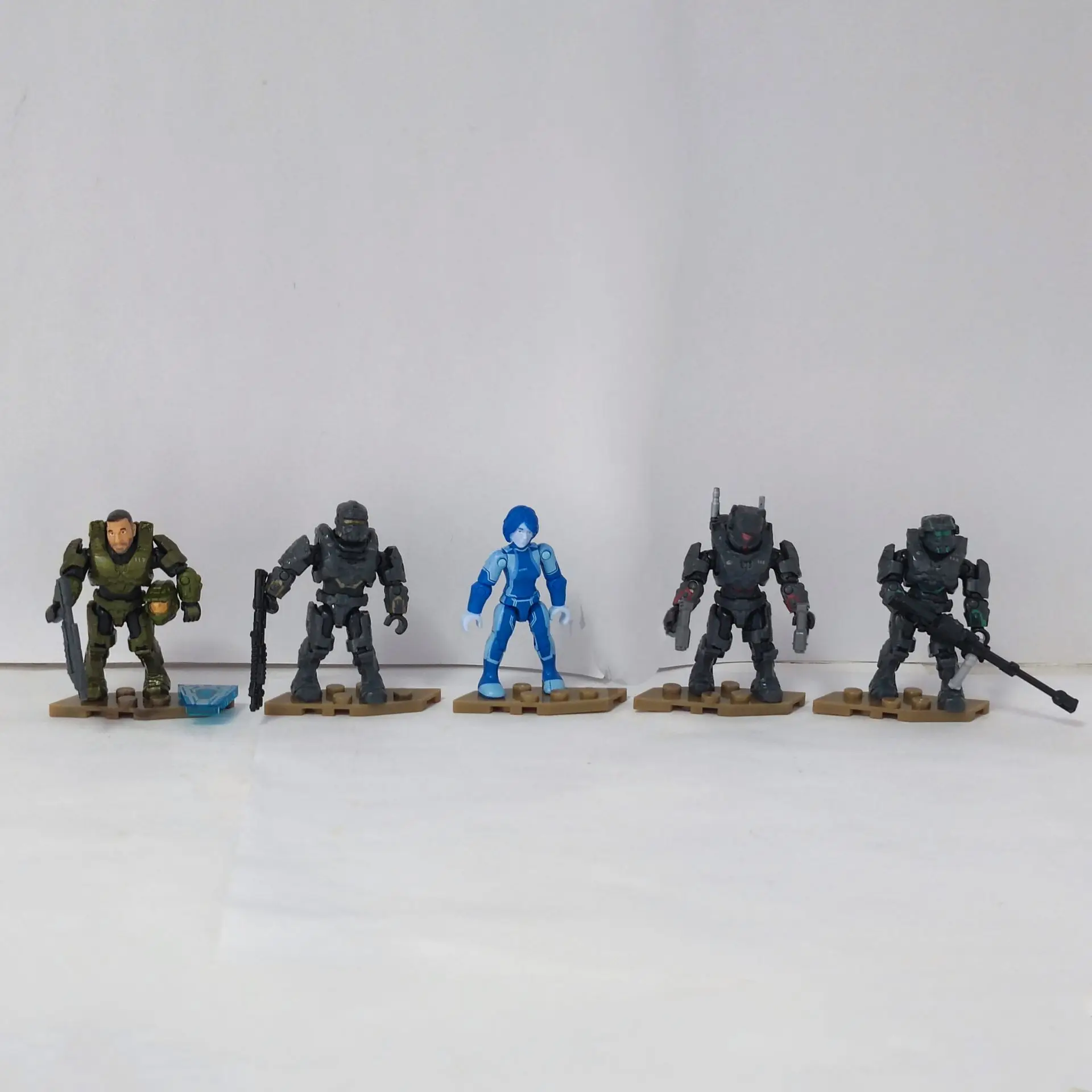 Фото Mega UNSC Spartan KAI-125 V фило-134 RIZ-028 Cotana John-177 5 шт. Свободная мини-фигурка игрушки №2