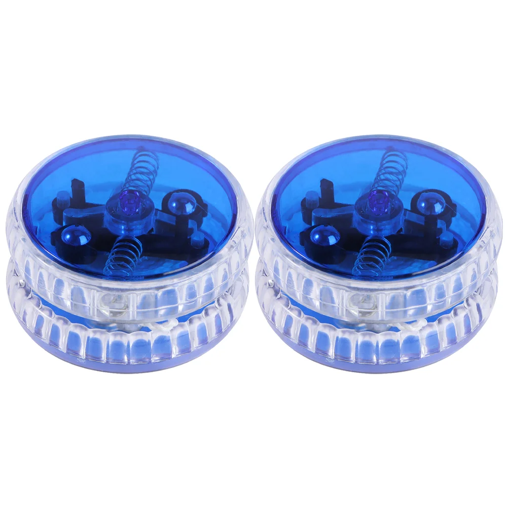 

2Pcs LED Light Yoyos Light Novel Yo-Yo Balls Toys Responsive Toys Kid Toys