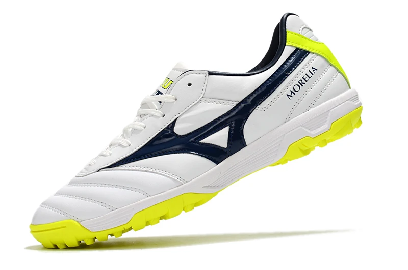Authentic Mizuno Creation MORELIA II AS/TF Men's Shoes Sneakers Mizuno Outdoor Sports Shoes White/Black/Lemon Green Eur 40-45