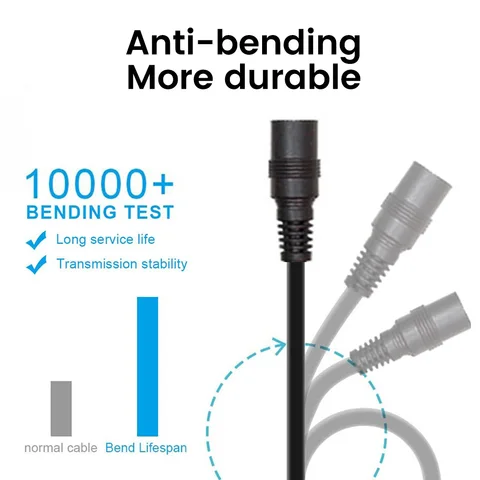 USB-кабель elough с 5 В на 12 В постоянного тока, переходник с USB на гнездо постоянного тока, усилитель провода, конвертер, повышающий шнур для Wi-Fi маршрутизатора, модема, вентилятора, динамика