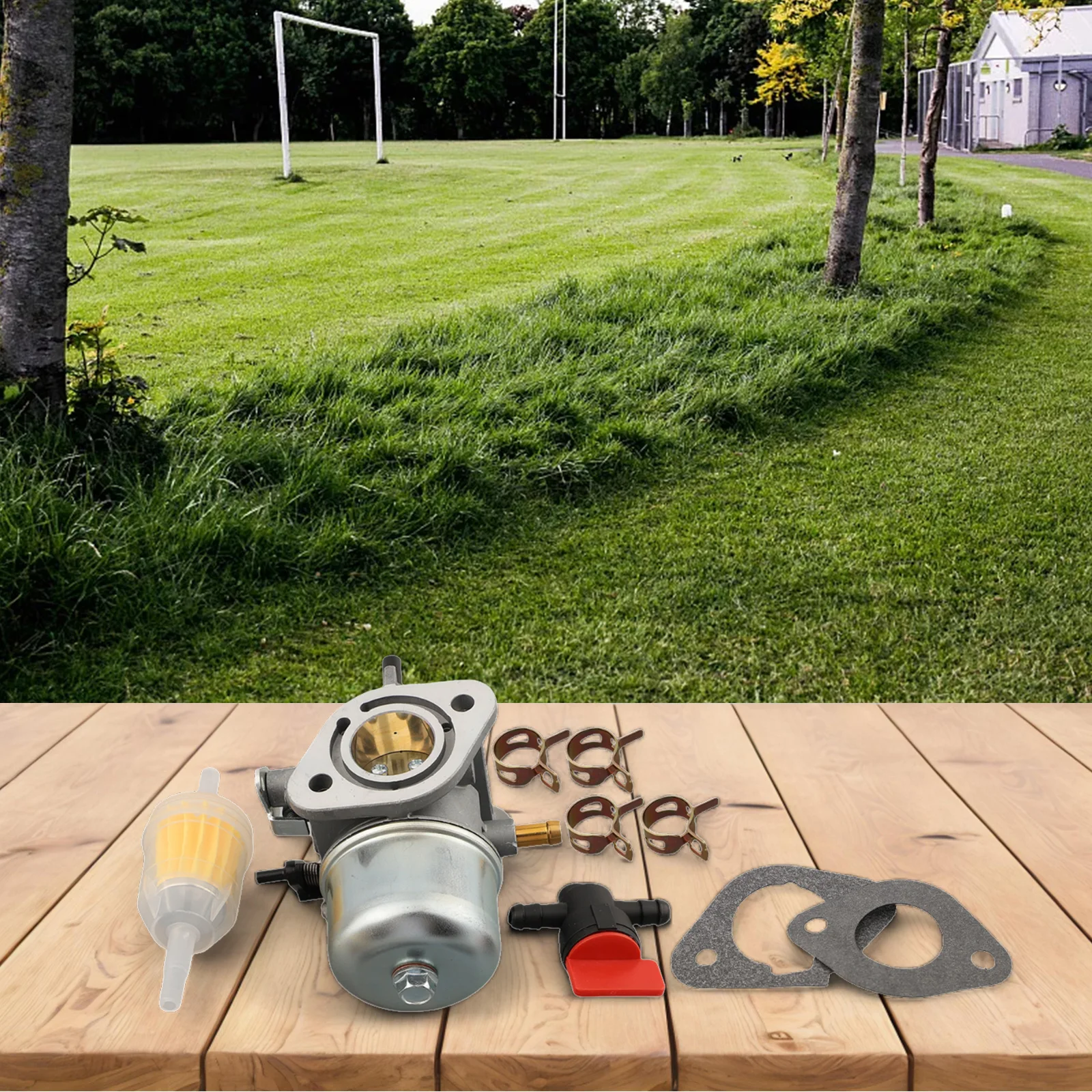 Садовые товары для улицы детали газонокосилки карбюратор FH381V FH430V двигатель