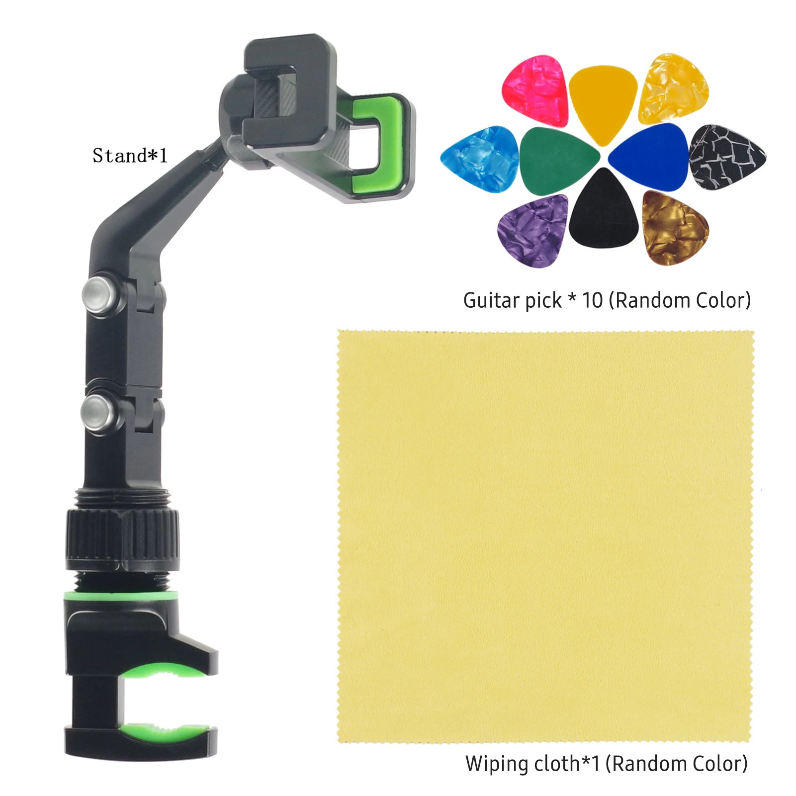 Держатель для телефона гитары подставка микрофона Музыкальная вращающийся на 360