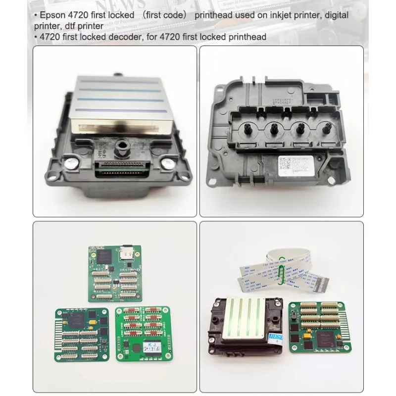 Фото Печатающая головка Wf-4730 Wf4720 I3200 3200 2025 Подходит для Wf-4270 Wf-4730 Wf4734 Wf4730 Wf4720 Ec-4030 Часть принтера №3