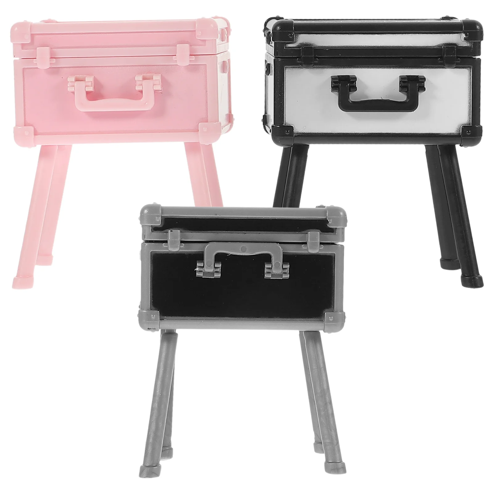 3-х шт. мини-туалетный столик микро-сцена комод пластиковая косметика поставка