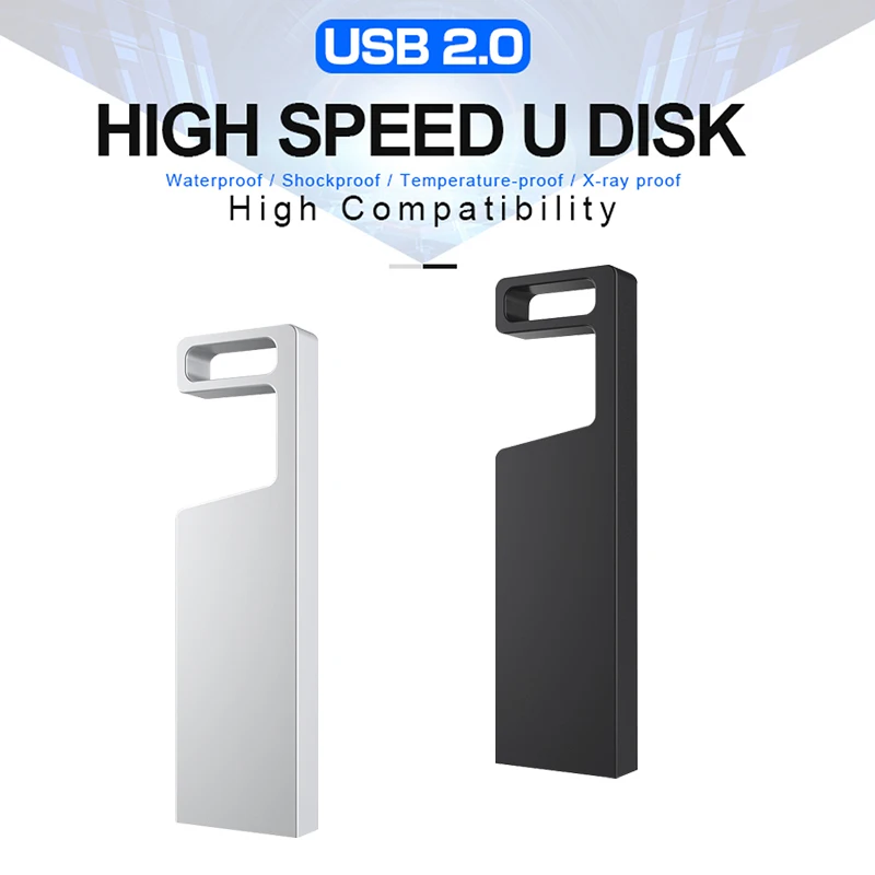 

USB-флеш-накопитель в металлическом корпусе, 32 ГБ, 32 ГБ, 64 ГБ, 128 ГБ