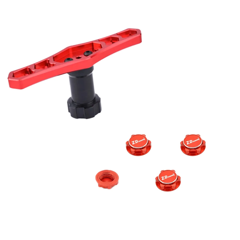 Набор колес для радиоуправляемых грузовиков 4 шт. 8477/8483 17 мм шестигранный масштаб