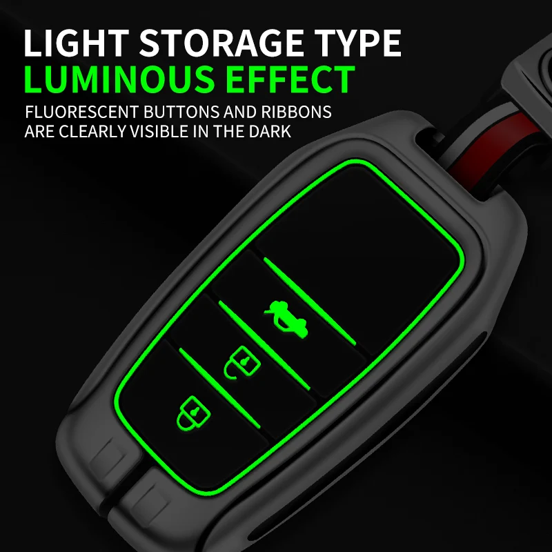 Металлический чехол для смарт-ключа автомобиля ключа Toyota Alphard VELLFIRE Previa RAV4 Hilux Fortuner