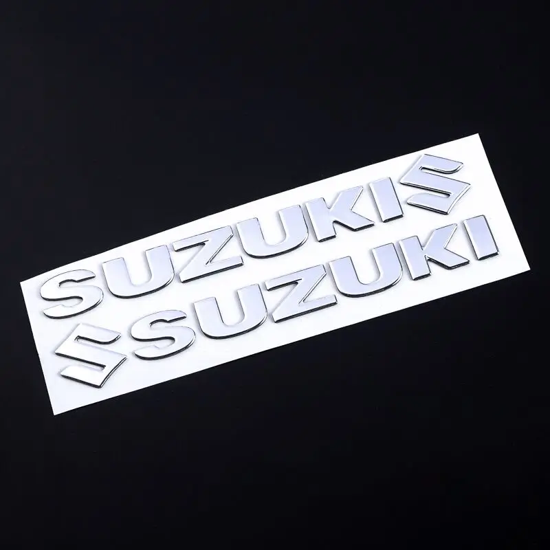 

Мягкие резиновые 3D декоративные наклейки для мотоцикла Suzuki, 18 см, водонепроницаемые модификационные наклейки для шлема