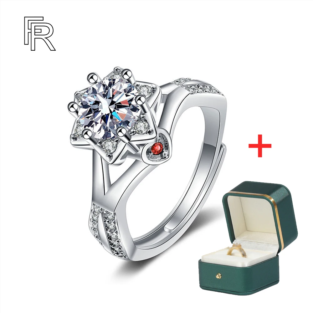 

Bague Femme Acier Inoxydable De Luxe Ring Ladies Wedding Ring Love Crystal Zircon Ring Engagement Diamond Ring Birthday Gift