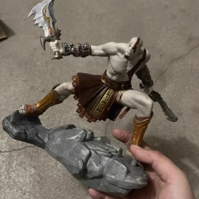 Фото Коллекционная фигурка Кратоса из God of War Ascension, 18 см, высокое качество, аниме-стиль, для фанатов, декоративное украшение, подарок №4