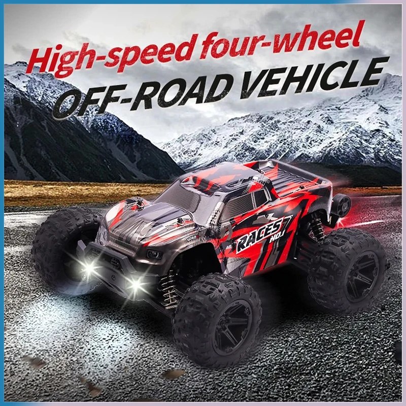 HXRC 8609 8610 1:14 55 км/ч 4WD Радиоуправляемая машина со стандартным дистанционным