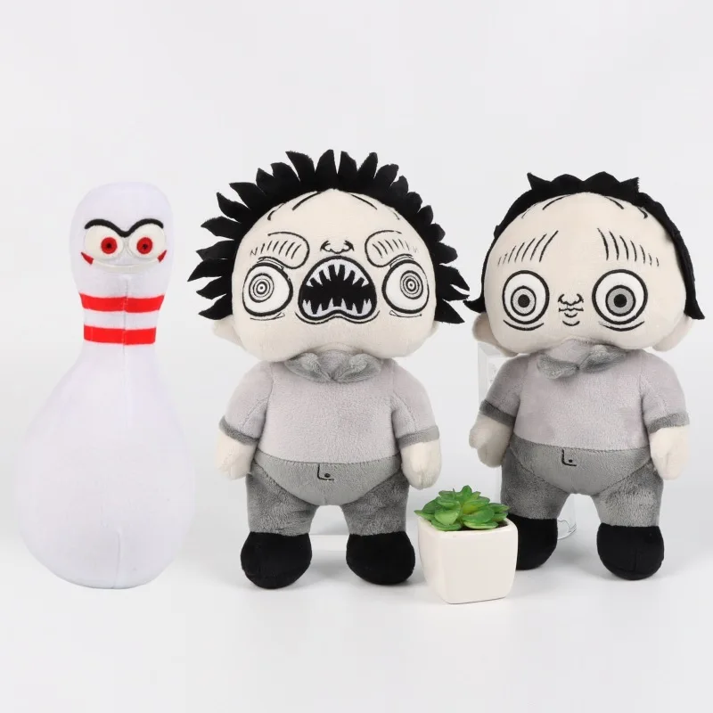 

GUTTERBALL Melvins Macabre Plush Toy Soft Stuffed Sports Game Pinheads Bowling VR Plushie Doll for Kids Halloween Gift