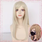 Парик для косплея японского аниме Токио, термостойкий синтетический вечерний костюм для ролевых игр, харучия, Мстители санзу, бежевые Длинные