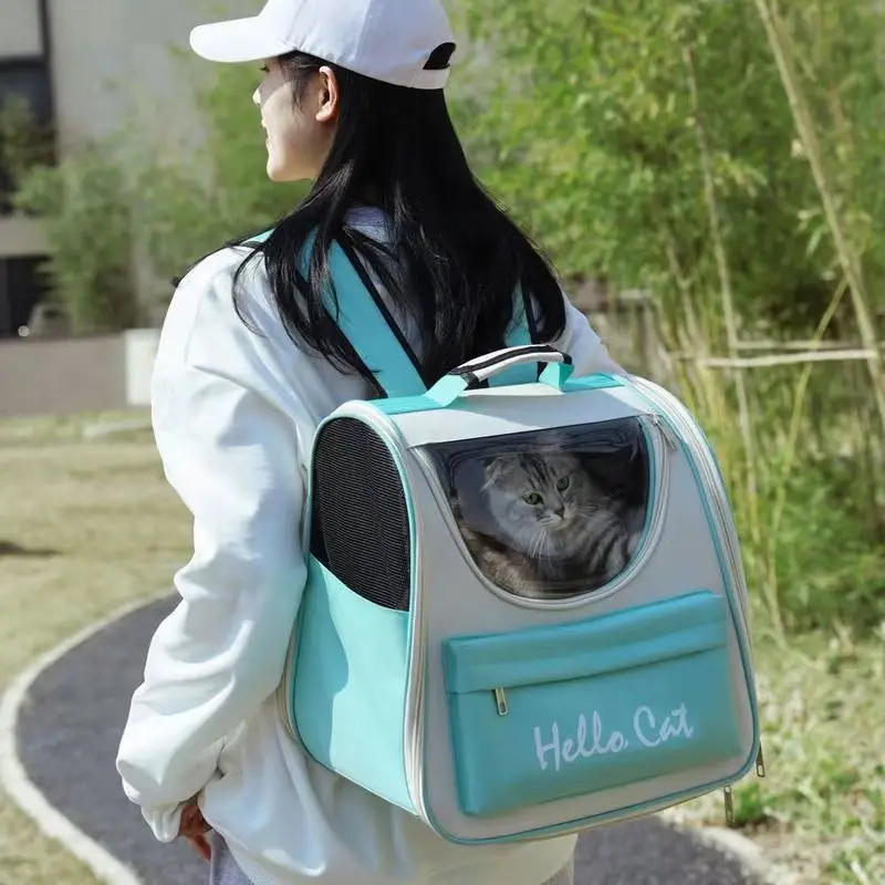 

Cat bag out portable space capsule pet backpack dog backpack out cat bag cat space bag canvas bag small animal carrier