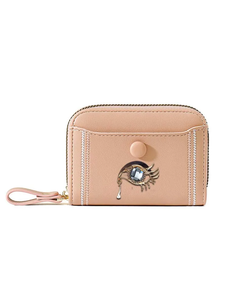 Необходимые держатели для карт: бумажник из искусственной кожи с молнией