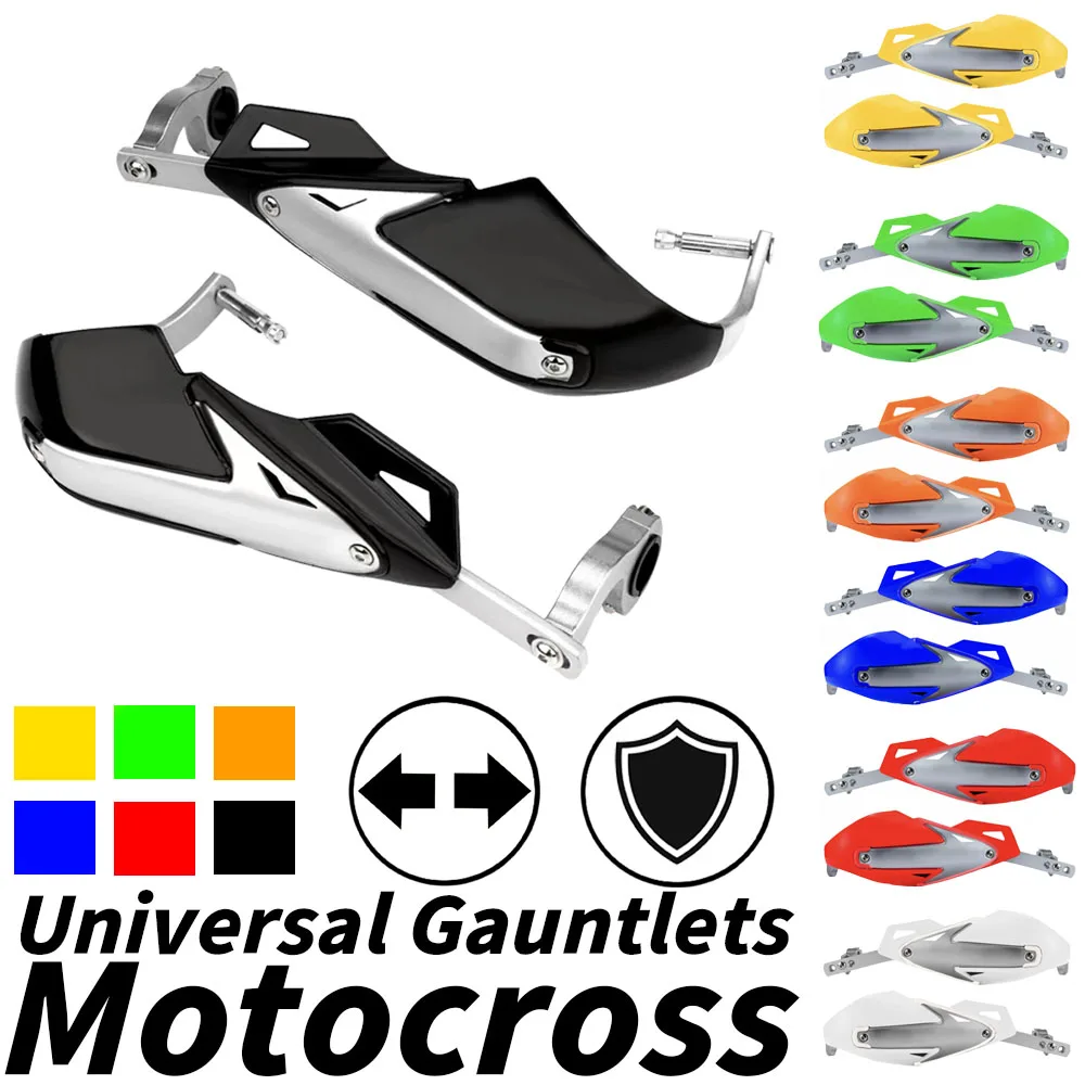 

Universal Motorcycle ABS Hand Guards ATV Bike Handguards 22mm 7 Motocross Handlebar Hand Guard Protector Left/Right Handguard