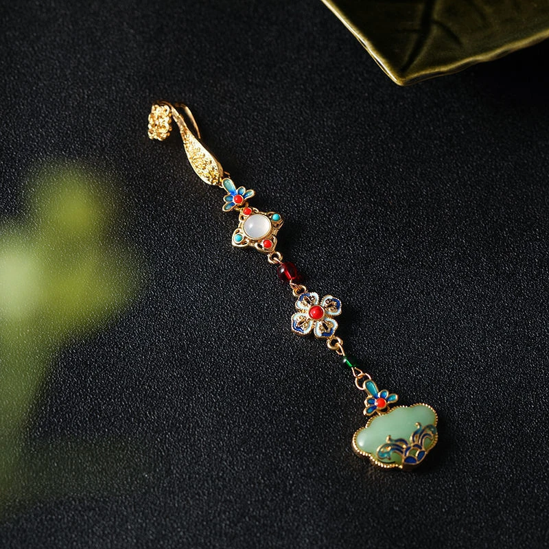 Женское платье Cheongsam Qipao в китайском стиле подвесная подвеска с кисточкой