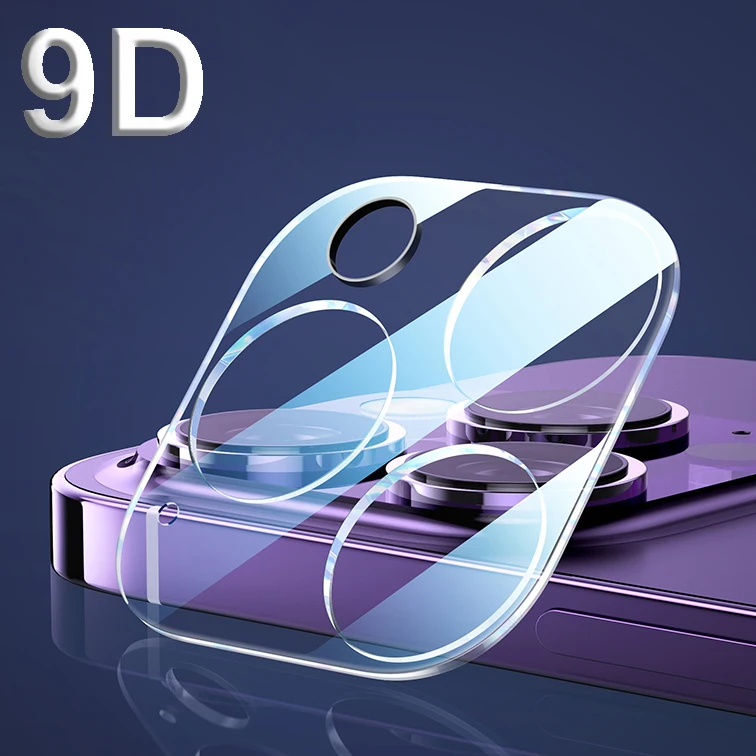 Фото Закаленное стекло 2 в 1 HD для IPhone 14 Pro Max Plus, защитное стекло для экрана, жесткое стекло для IPhone 14, пленка для объектива камеры для серии IPhone 14 №2