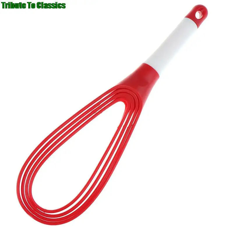 Kitchen Whisk Bake Tool Agitator Silicone Rotary Manual Egg Beater Mixer new | Дом и сад