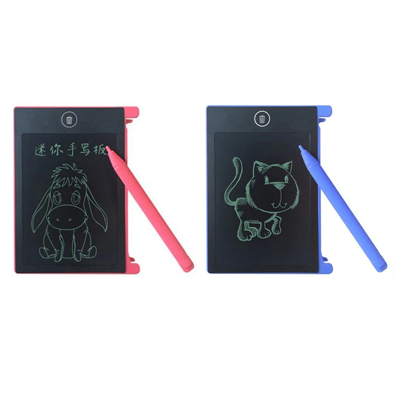 

LCD Writing Tablet Paperless Memo Pad Writing Drawing Graphics Board 4.4 Inch