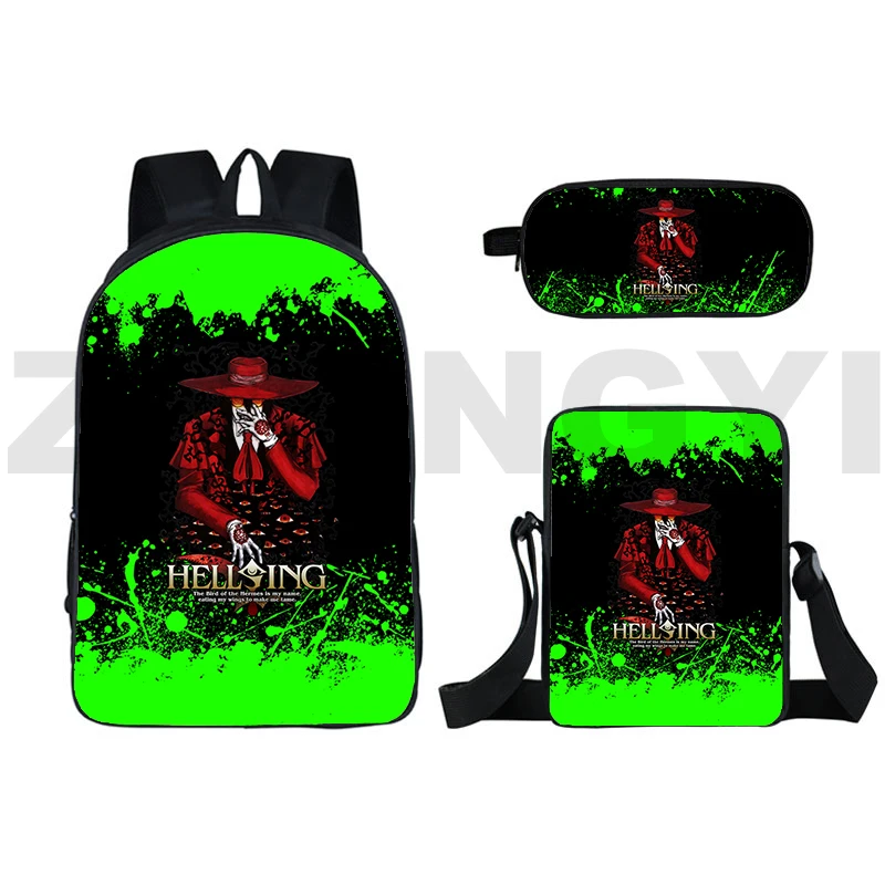 

Японские школьные ранцы в стиле аниме, повседневный рюкзак для походов и трекинга с рисунком в виде манги и глаз, 16 дюймов