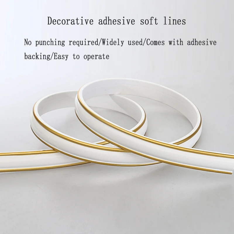 Гипсовая линия 3 м для гостиной фона телевизора Настенные обои края украшение