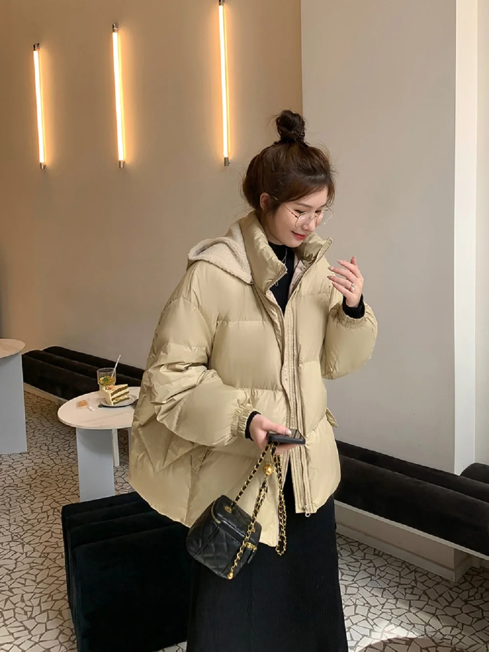 

Women's Winter Warm, Thick Classic Fashion Down Jacket