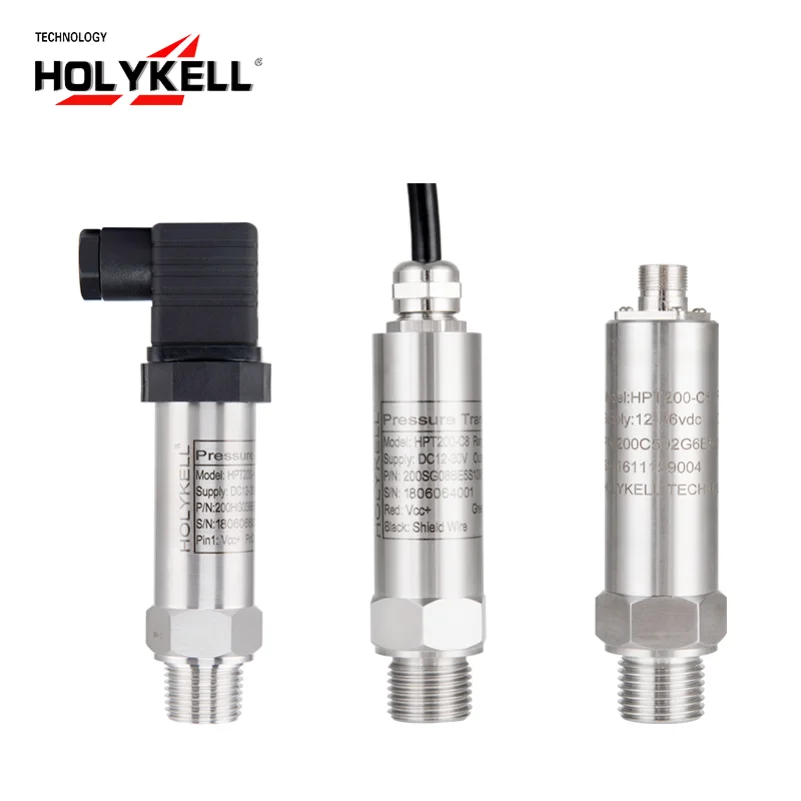 

Holykell OEM Digital RS485 Modbus Pressure Sensor G1/2'' Male 0.25%F.S