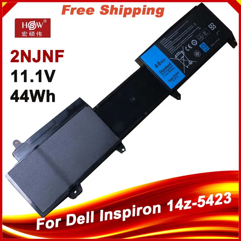 Новинка 11,1 V 44WH 2NJNF 8jvdg T41M0 TPMCF Аккумулятор для ноутбука Dell Inspiron 14Z-5423 15Z-5523 серия ультрабук планшет для ноутбука