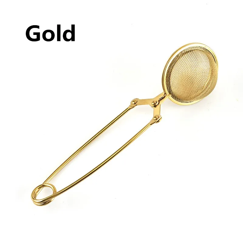 Заварщик для чая, сфера из нержавеющей стали, сетчатое ситечко для чая, фильтр для кофе, трав, специй, диффузор, ручка, чайный шарик, чайные пакетики