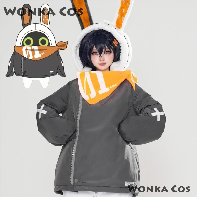 Игра Zenless Zone Zero Косплей Симпатичное ZZZ Eous Пальто Толстовка Зимнее Женщины Мужчины